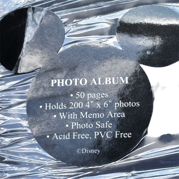 DISNEYLAND 50th ANNIVERSARY PHOTO ALBUM New - 50 Pages 10" Disney Castle SEALED - Picture 4 of 5